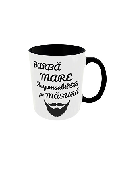 OEM Personalized beard mug, 350ml – the ideal gift for any occasion