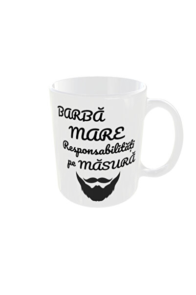 OEM Personalized beard mug, 350ml – the ideal gift for any occasion