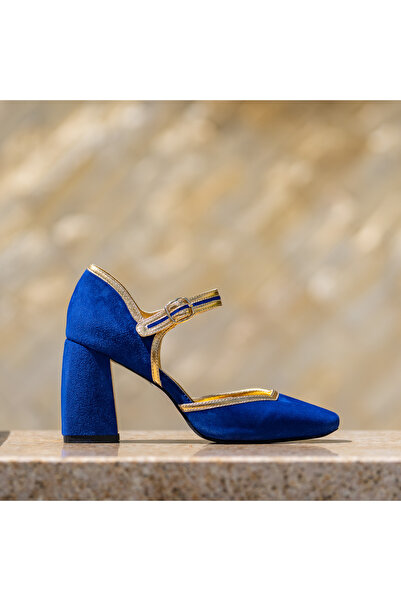CONDUR by alexandru Pantofi cu toc de damă Baccarat Indigo - 39
