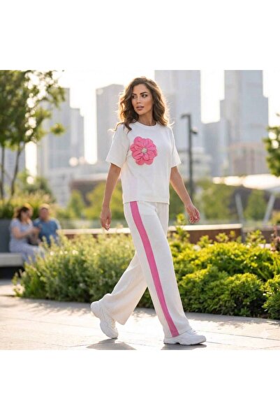 MAXORA SHOP Set Bluză și Pantaloni din Vâscoză Elastică