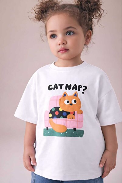 BENROMA ΓΑΤΑΛΙΚΗ ΝΥΧΤΑ; Παιδικό μπλουζάκι unisex 4GH5