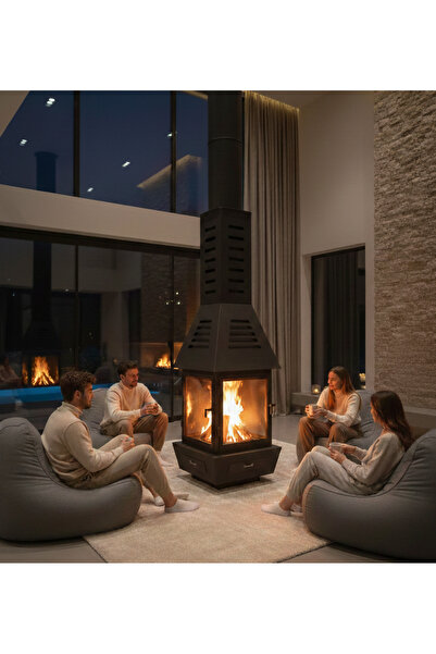 SAMSUNŞÖMİNE ORTA ŞÖMİNE (KARE)