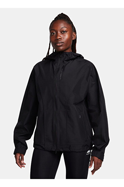 Nike معطف الجري Trail Gore-tex Infinium للسيدات باللون الأسود SPRINT SPORT