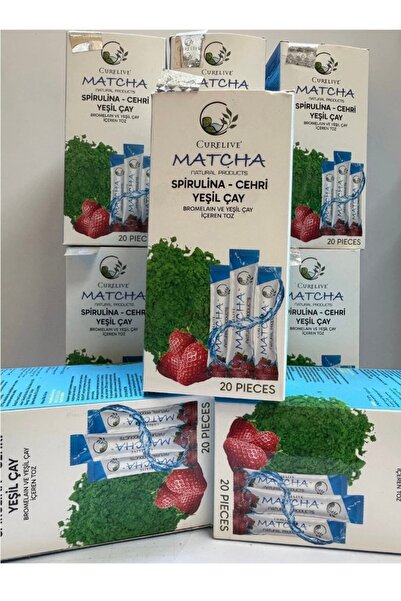 CURELIVE Matcha çilekli