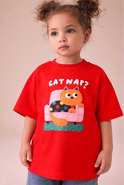 BENROMA Cat Nap? Unisex Children's T-Shirt 4Gh5