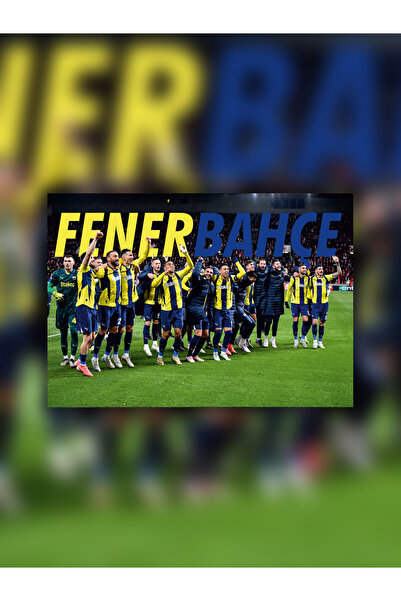 TUGO A4 Boyutunda Metal Fenerbahçe Tablosu