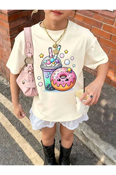 BENROMA Donald Printed Unisex Children's T-Shirt 4Gh1