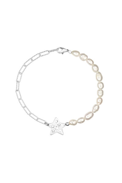 Bratara Succesului Pearl Bracelet, Silver, 19 cm, Women