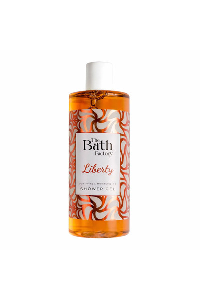 THE BATH FACTORY Liberty Duschgel 400 ml - mit Orange, Vanille und Lavendel