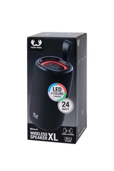 Fresh 'n Rebel Portable Bluetooth Speaker 24W with LED – Fresh ‘n Rebel Wirel...