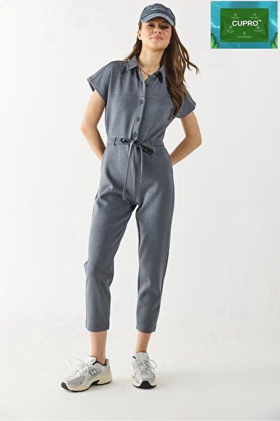 VENA Kısa Kollu Tulum ( Cupro ) Y26200950