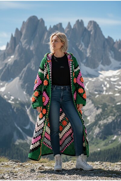 El örgüsü Ydr Design Cardigan