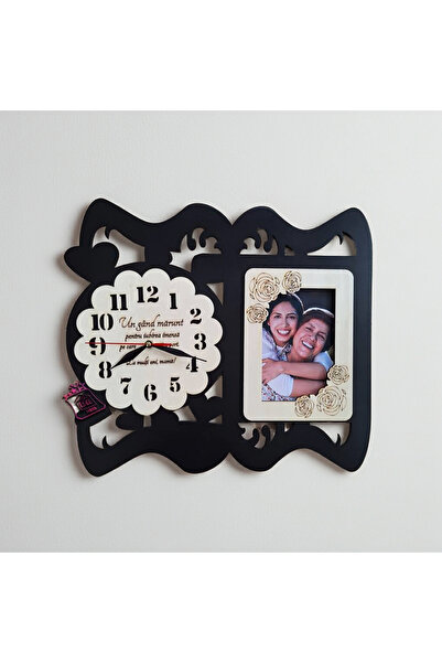 damoro Ceas de perete,1 poza, Pentru Mama,Lemn