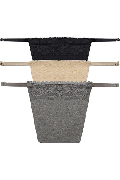 Glamroot Cotton Clip On Camisole for Women | Cleavage Cover | Deep Neck Cover...