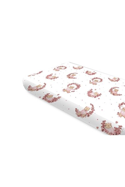 MimiNu Cearceaf cu elastic, MimiNu, Pentru pat 160x80 cm, Din bumbac, Design,...