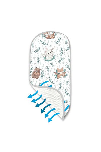 MimiNu Anti-sweat pram insert, MimiNu, 3D mesh, Lulu