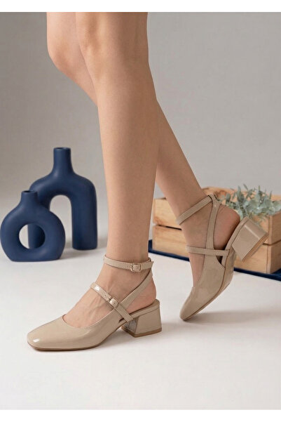 Fixxer Kare Burunlu Mary Jane Ayakkabı