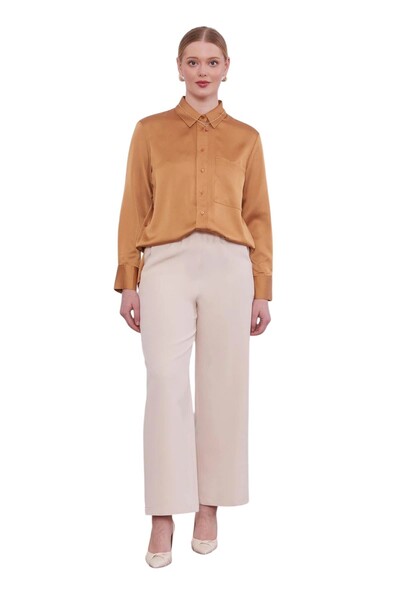 Levidor Дамски панталон с ластик на талията