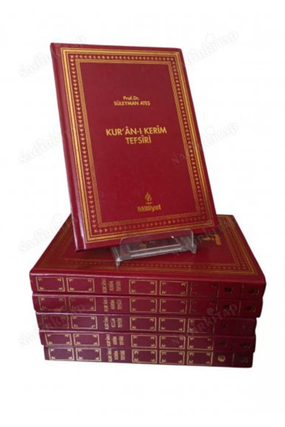 Kişisel Yayınlar SÜLEYMAN ATEŞ Kur'an-ı Kerim Tefsiri (6 Cilt Tam Takım) İKİN...