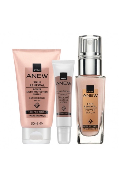 AVON Set antirid si anti- imbatranire Trio Anew Power ser, crema de zi, crema...