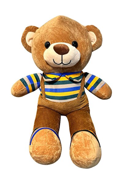 JPT Ursuleț de pluș mare de 70 cm cu ținută colorată