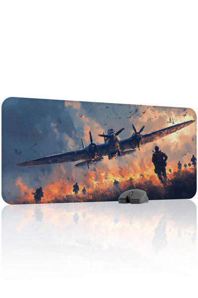 mousepad bastir لوحة ماوس للألعاب مصنوعة من المطاط المخيط غير القابل للانزلاق...