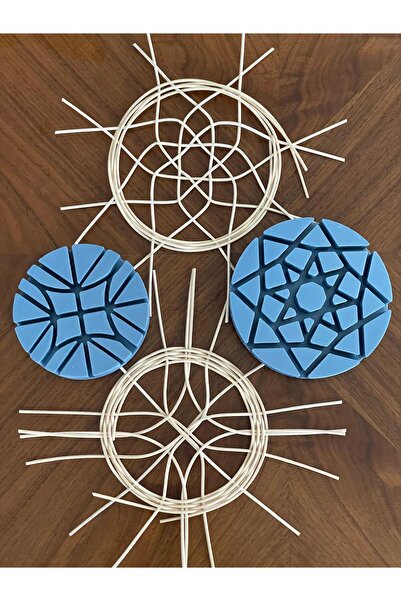 Mady Aksesuar Καλούπι Πλεξίματος Ρατάν, Στένσιλ, Σχέδιο, Μοντέλο Νο -31-, -39...