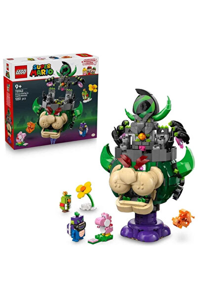 Kids 72042 Lego Super Mario - Prince Florian and Castle Bowser 1251 Pieces +9...