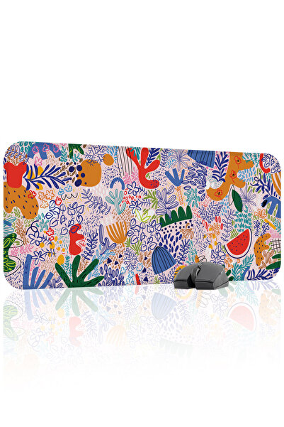 mousepad bastir لوحة ماوس ألعاب مطاطية مخيطة من القماش غير قابلة للانزلاق V3 ...