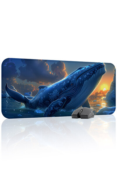 mousepad bastir Orka Non-Slip Stitched Rubber Gaming Mousepad V5 - 70X30 XL G...