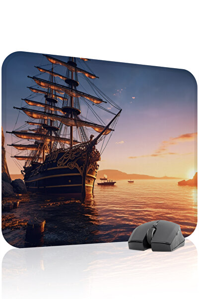 mousepad bastir Gemi Ship Non-Slip Stitched Rubber Gamer Mousepad V2 - 48X40 ...