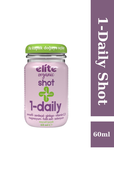 Elite Naturel Daily Shot Fonksiyonel İçecek | Zencefil, Zerdeçal, Folik Asit ...