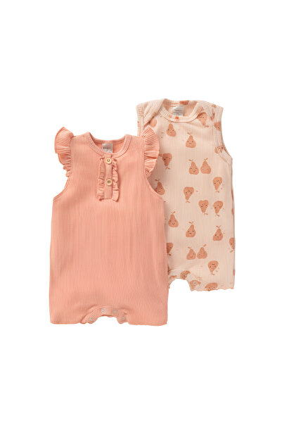 Bambimici -Athena 2-Piece Sleeveless Printed Baby Body Suit-Multicolor, 03M t...
