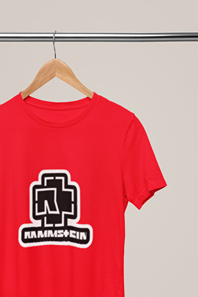 MG Rammstein Printed Crewneck Cotton Oversize Fit Unisex Short Sleeve Tshirt