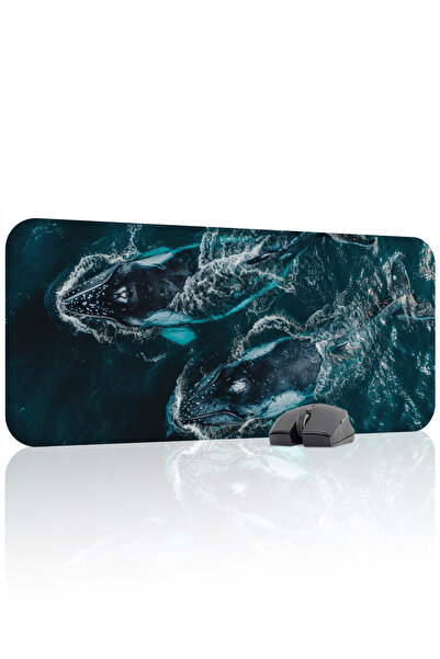 mousepad bastir لوحة ماوس ألعاب مطاطية مخيطة ومضادة للانزلاق من أوركا V2 - 70...