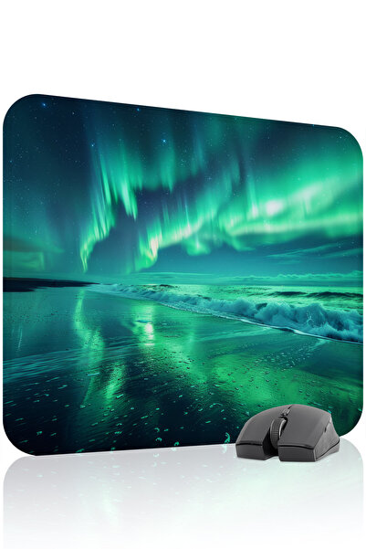 mousepad bastir Northern Lights Non-Slip Stitched Rubber Gamer Mousepad V3 - ...