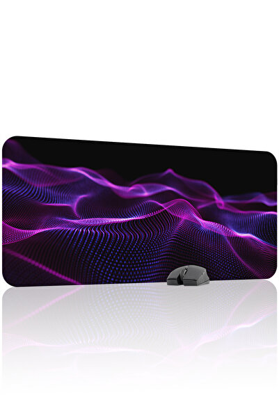 mousepad bastir لوحة ماوس ألعاب مطاطية مخيطة ومضادة للانزلاق من Dots V3 - 90x...