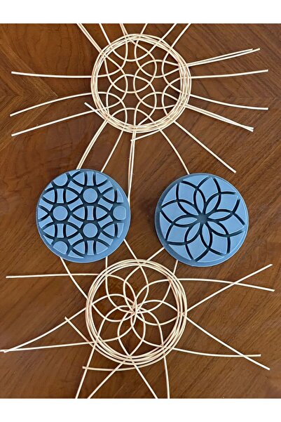 Mady Aksesuar Καλούπι Πλεξίματος Ρατάν, Στένσιλ, Σχέδιο, Μοντέλο Νο -26-, -27...