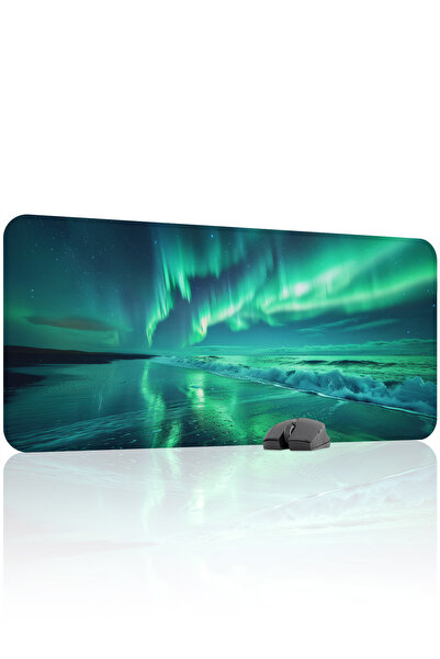 mousepad bastir Northern Lights Non-Slip Stitched Rubber Gamer Mousepad V3 - ...