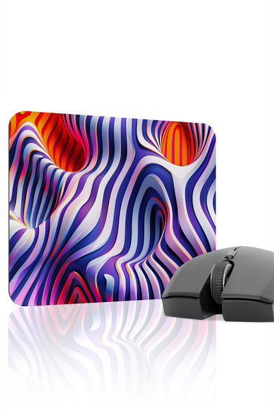 mousepad bastir لوحة ماوس ألعاب مطاطية واقعية غير قابلة للانزلاق V2 - 22X18 ل...