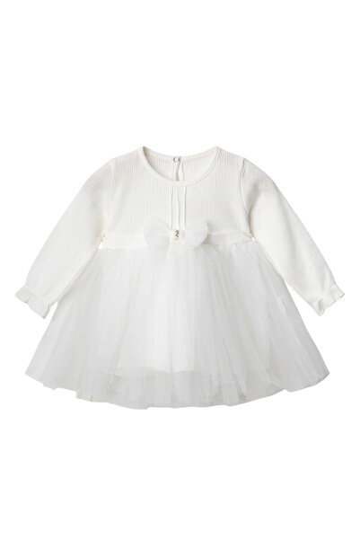 Minicix فستان توتو للبنات الصغيرات بأكمام طويلة مبطن للمناسبات الخاصة والأعيا...