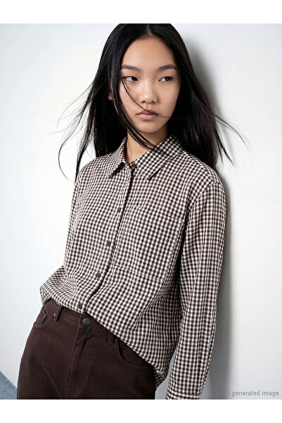 LC Waikiki Peak New Season Plaid Women's Shirt Tunic