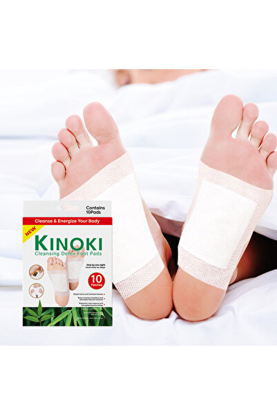 OEM Set of 50 Kinoki Detoxifying Patches, 5 Boxes of Original Kinoki, With To...