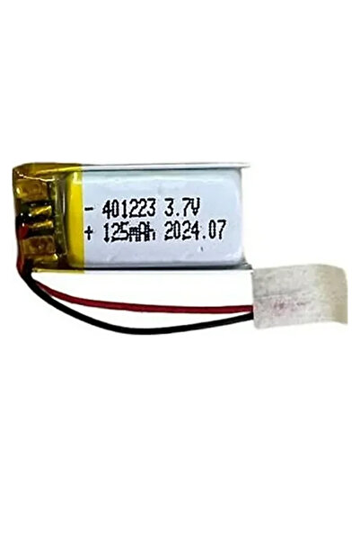 Efcell Lityum Polimer Pil 3.7V 125mAh Çok Amaçlı Yedek Batarya 401223