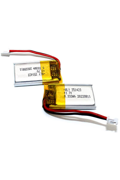 Efcell Lityum Polimer Pil 3.7V 80mAh Çok Amaçlı Soketli Batarya 351423