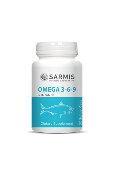 Sarmis Evolution Omega 3-6-9 - 30 cps softgel pentru imunitate