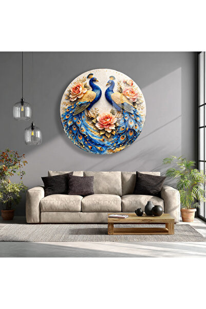 TAULART TABLOR DE PERETE DIN STICLA INSTRUCTIBILĂ – DESIGN ARTISTIC CU FLORI ...