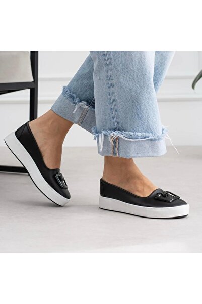 YNS STORE Black Butterfly Shoes