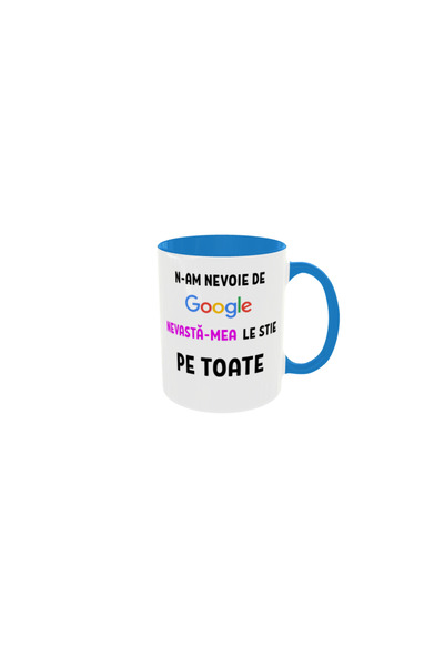 OEM Personalized mug Google wife, 350ml – the ideal gift for any occasion