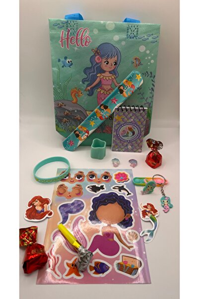 SoCadeauByLyna Mermaid Birthday Goody bag (tote bag): Fun and ready-to-give!